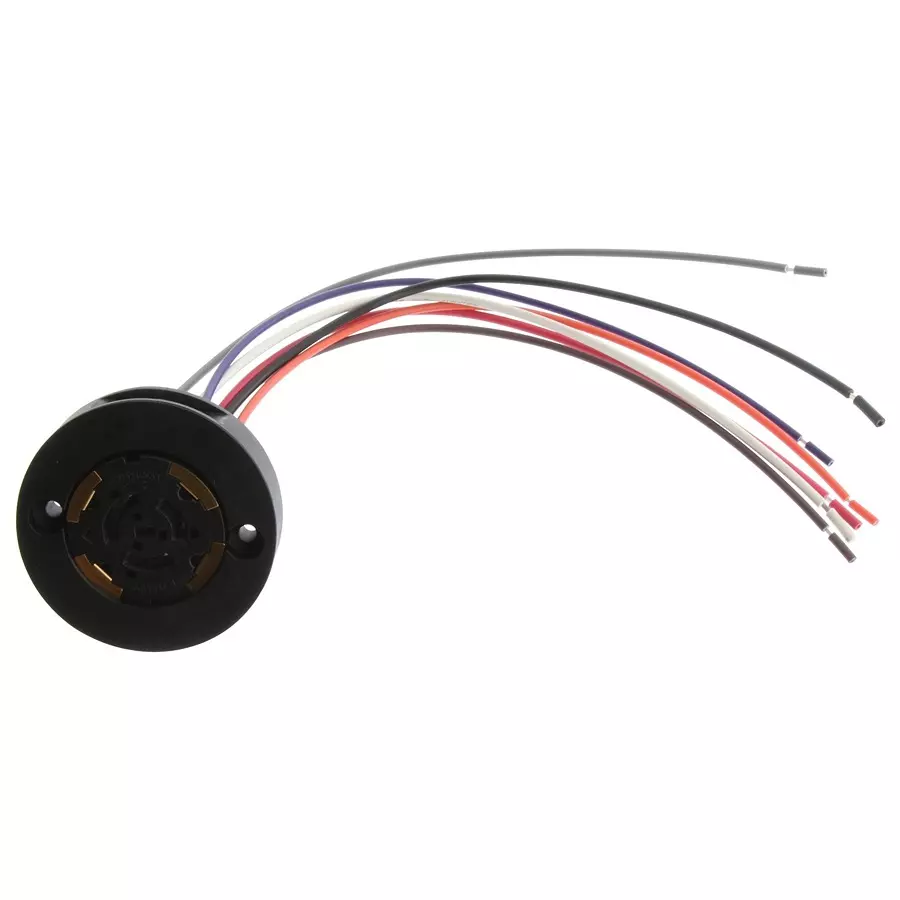 AMPHENOL COMMUNICATIONS SOLUTIONS LED CONN, RCPT, 7POS, CABLE MOUNT, 16AWG, FLA-R4162-30.