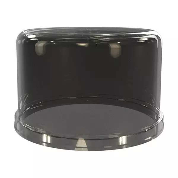 AMPHENOL COMMUNICATIONS SOLUTIONS DOME COVER, LUMINAIRE, 80MMX50MM, BLACK, FLS-C80-504-000