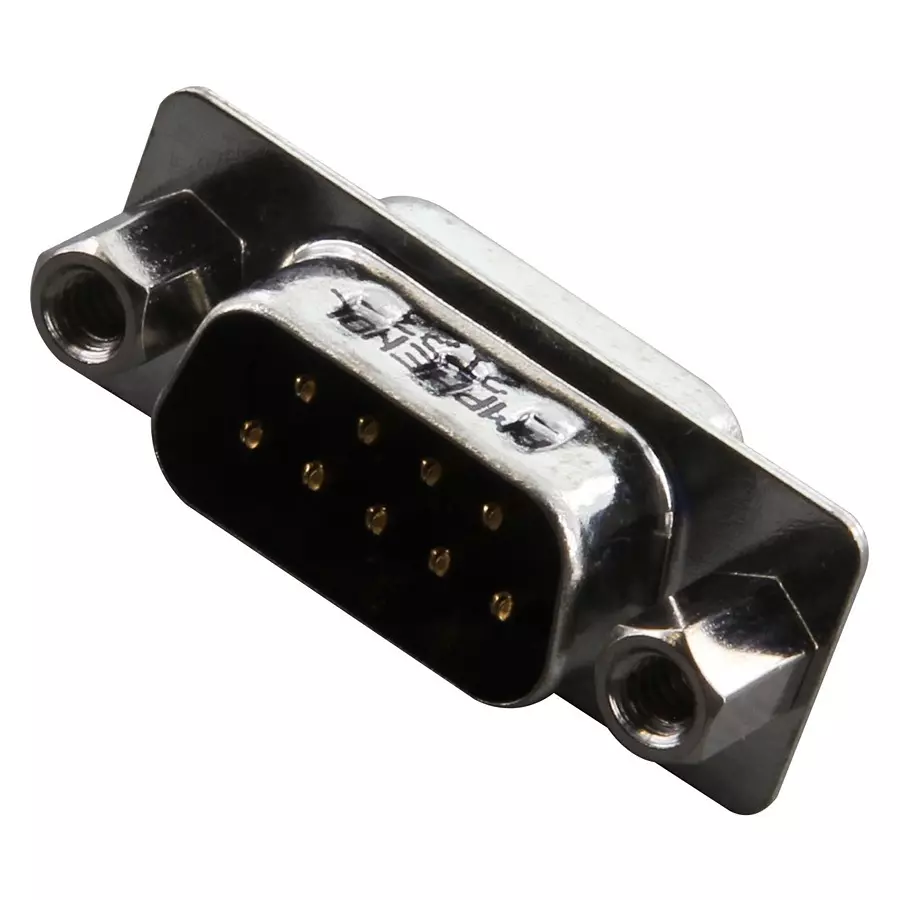 AMPHENOL COMMUNICATIONS SOLUTIONS D SUB CONN, PLUG, DE, 9POS, SOLDER CUP, L717SDE09PVFC309