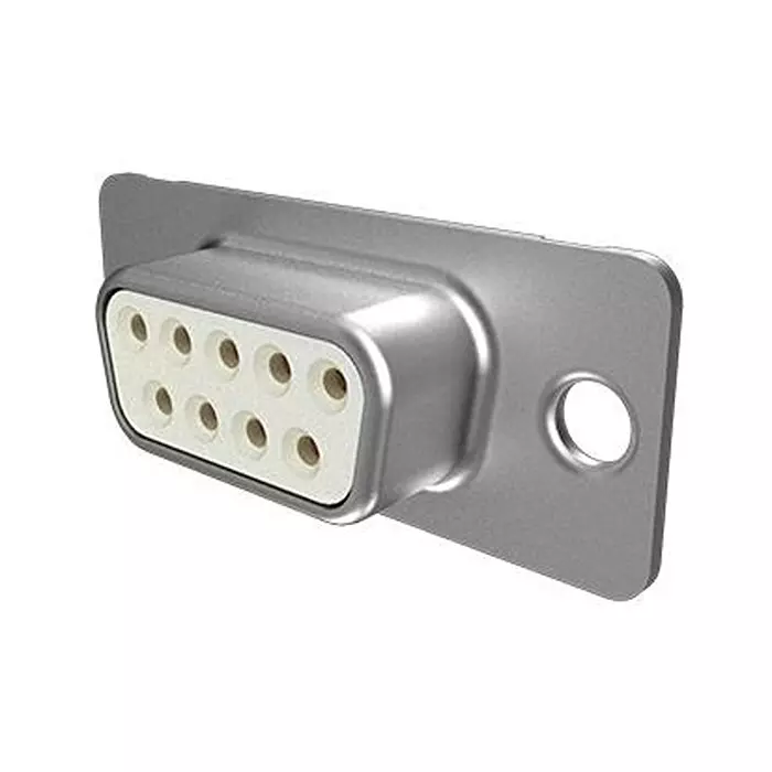 AMPHENOL COMMUNICATIONS SOLUTIONS D SUB CONN, RCPT, DE, 9POS, SOLDER CUP, DEO09S064TLF