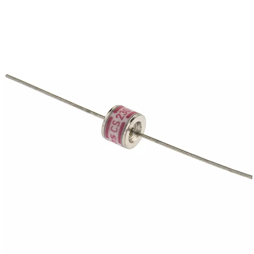 Epcos Switching Spark Gap 300 Amp Peak Current 230 V Breakdown Voltage 0.8 mm Tube Diameter, B88069X0680T502 (Pack of 5)