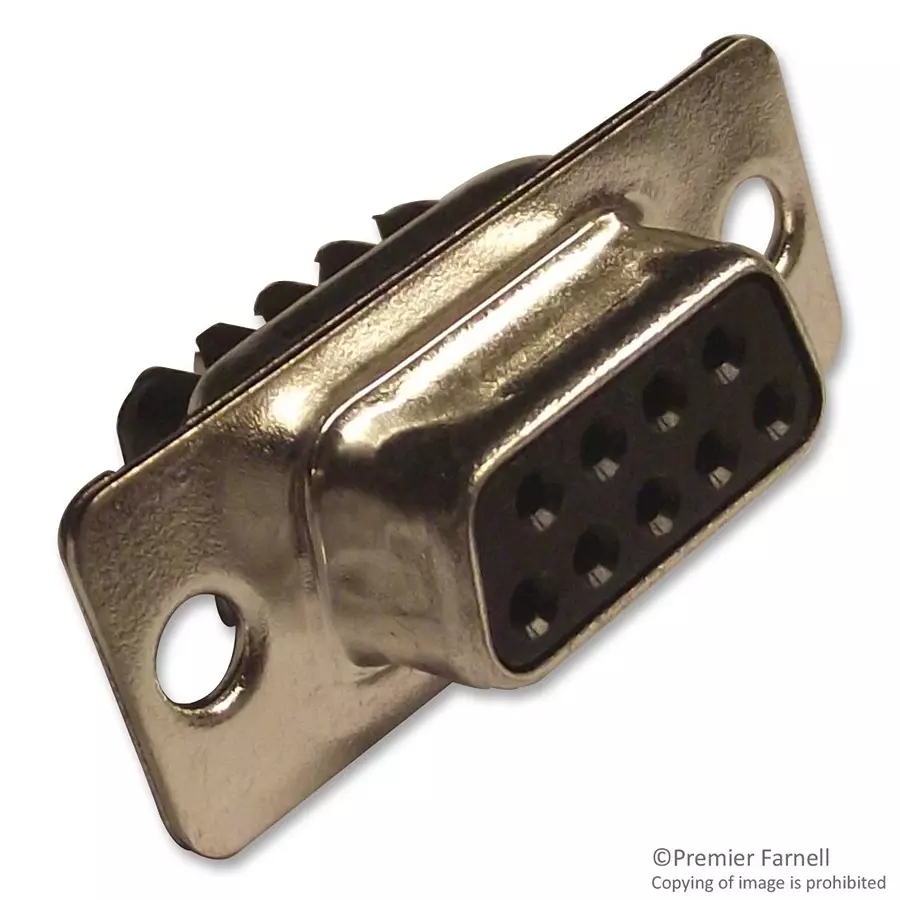 AMPHENOL COMMUNICATIONS SOLUTIONS SOCKET, D, SCREW TERMINAL, 9WAY, L77DE09SST