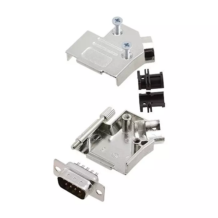 AMPHENOL COMMUNICATIONS SOLUTIONS D SUB CONNECTOR, PLUG, 9POS, SOLDER, L17D45ZK09+L717SDE09P