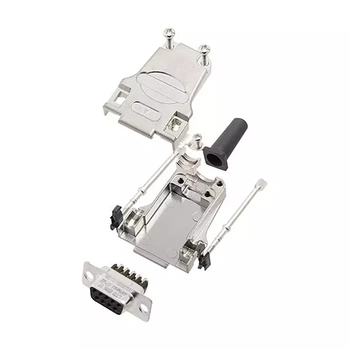 AMPHENOL COMMUNICATIONS SOLUTIONS D SUB CONNECTOR, RCPT, 9POS, SCREW, L17DTZF09-LJS-RG+L77DE09SST