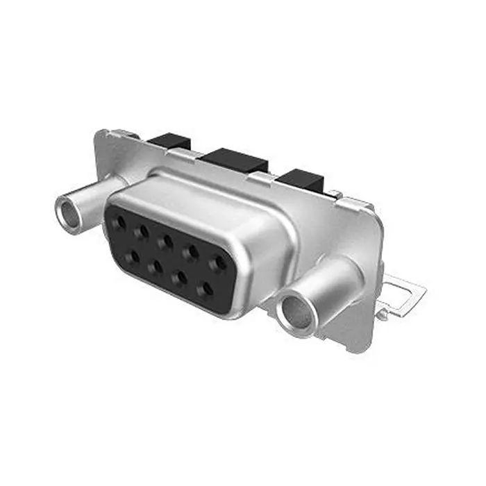 AMPHENOL COMMUNICATIONS SOLUTIONS D SUB CONN, RCPT, DE, 9POS, PRESS FIT, D09S81C4GL00LF