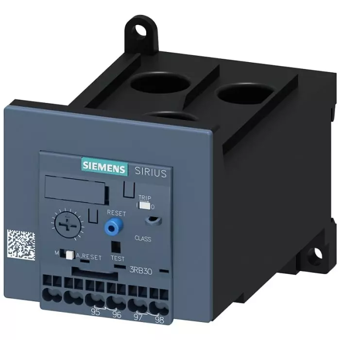 Siemens 3RB Overload Relay 1NC/1NO, 115 A F.L.C, 4 A Contact Rating, 90 kW, 3P, SIRIUS, 3RB30461XX1
