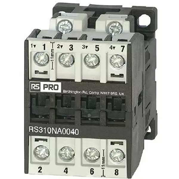 RS PRO Contactor 3 Pole 230 V AC Coil Voltage 18 Amp Contact Current, 2778438
