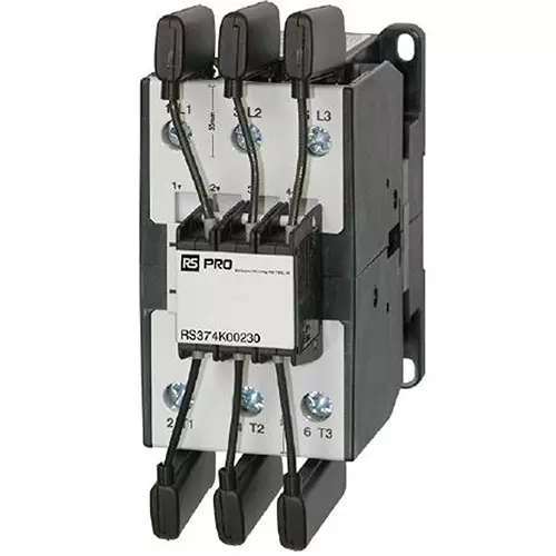 RS PRO Contactor 3 Pole 230 V AC Coil Voltage 62 Amp Contact Current, 2778490