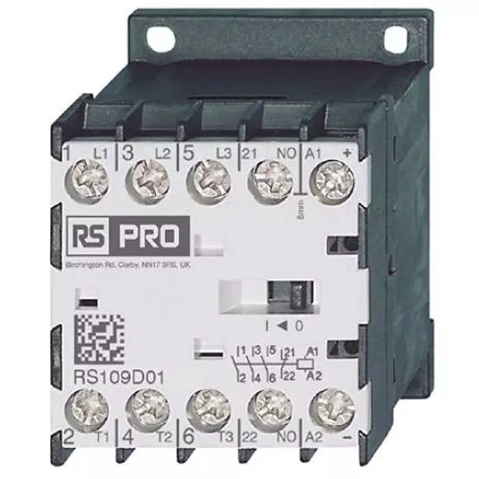 RS PRO Contactor 3 Pole 230 V AC Coil Voltage 9 Amp Contact Current, 2778397