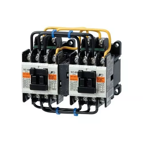 Fuji Electric Reversing Type Electromagnetic Contactor, SC-N6RM Coil 200V