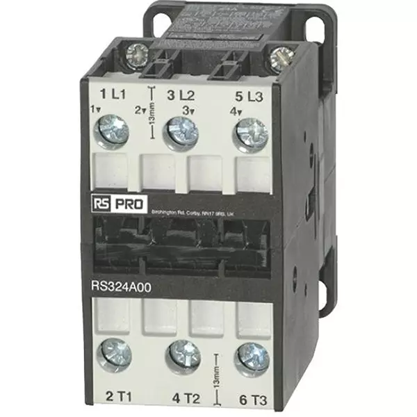 RS PRO Contactor 3 Pole 230 V AC Coil Voltage 40 Amp Contact Current, 2778476