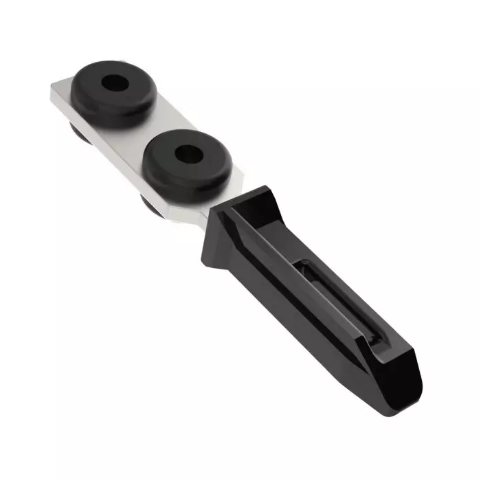 Banner Safety Interlock Switch, 1NO, Actuator Actuator Included, Metal, Mechanical Lock, SI-QM-SSA