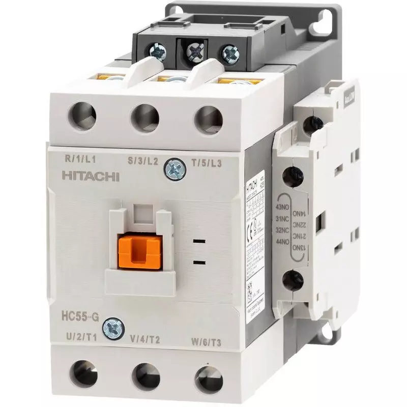 Hitachi Standard Magnetic Contactor 2A2B Auxiliary Contacts, HC55-G DC24V