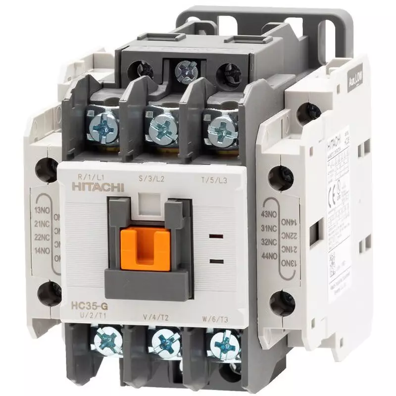Hitachi Standard Magnetic Contactor 2A2B Auxiliary Contacts, HC35-G DC220V