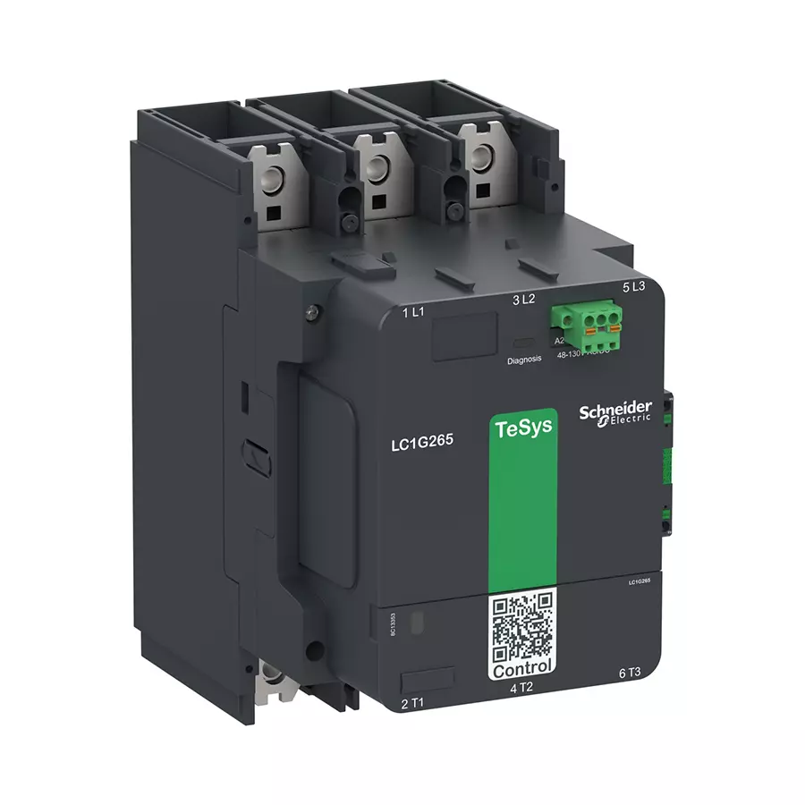 Schneider Electric TeSys Giga 3 Pole AC-3 440V 500A AC/DC Coil High Power Contactor, LC1G500KUEN