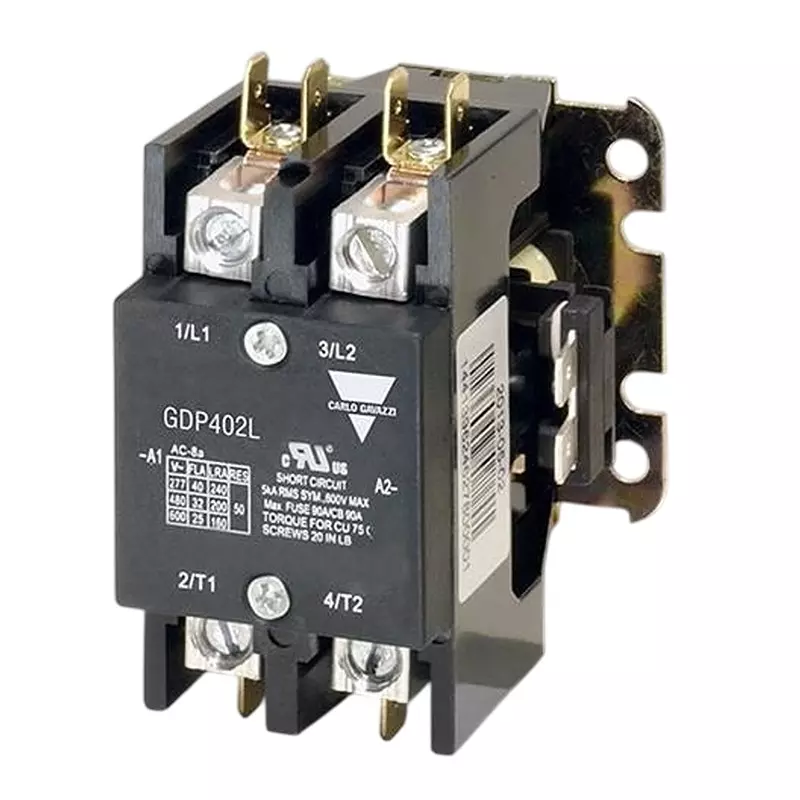 Carlo Gavazzi Electromechanical Contactor 120 V AC 40 Amp, GDP402L120V