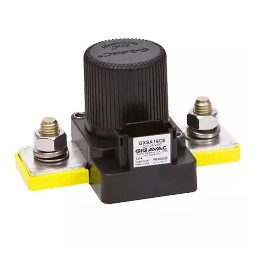 GIGAVAC Electromechanical Contactor DC Type Coil 1 Form X (SPST-NO-DM) 24 V DC 600 Amp, GXSA16CE