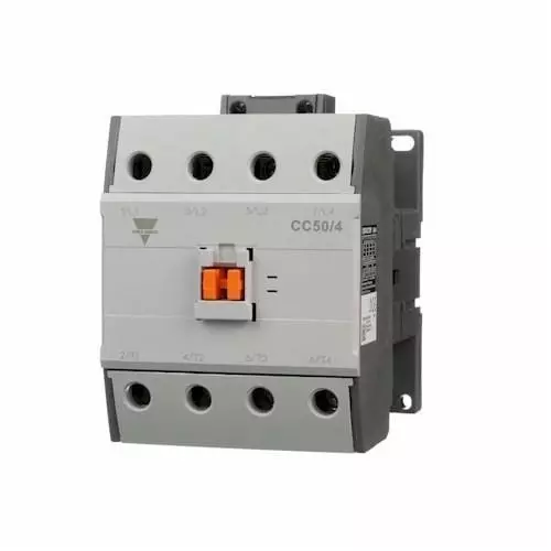 Carlo Gavazzi Electromechanical Contactor AC Type Coil 4 Form A (4PST-NO) 120 V 50 Amp, CC50/4SA120