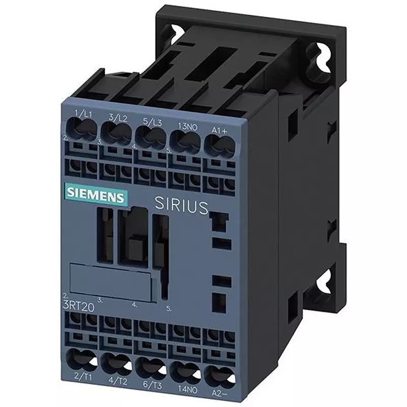 Siemens Electromechanical Contactor DC Type Coil 1 Form A (SPST-NO) 24 V DC 7 Amp, 3RT20152FB41