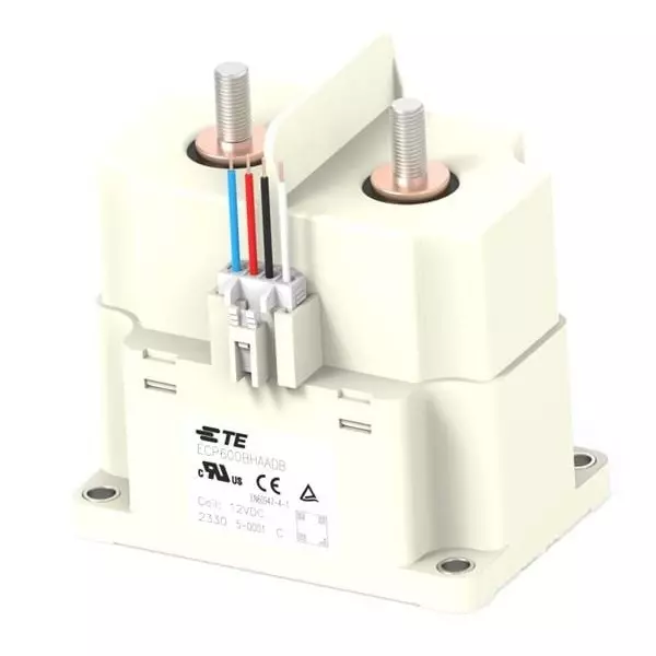 TE CONNECTIVITY Electromechanical Contactor Dual DC Coil 1 Form A (SPST-NO) 12 V DC 800 Amp, ECP600BHAADB