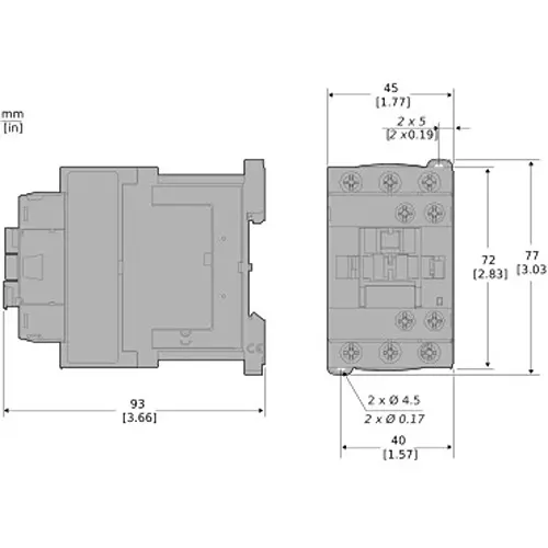 schneider-electric-easy-tesys-power-contactor-12-a75-hp-frame-1-3-pole-1-nc-for-415-v-3-phase-50-hz-lc1e1201bd