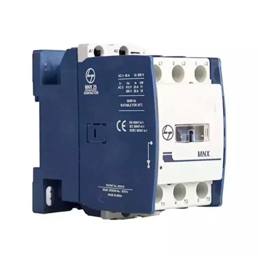 L&T MNX25-2P Power Contactor 2 Pole 25 A 240 V AC, CS90240BOOO