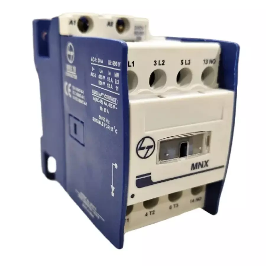 L&T MNX25-2P Power Contactor 2 Pole 25 A 240 V AC, CS90240BOOO