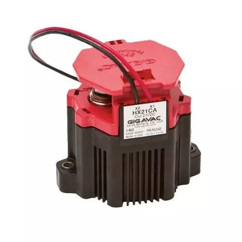 GIGAVAC Electromechanical Contactor DC Type Coil 1 Form X (SPST-NO-DM) 24 V DC 350 Amp, HX21CCC