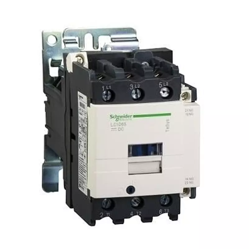 Schneider Electric Electromechanical Contactor DC Type Coil 3 NO 24 V DC 65 Amp, LC1D65BD
