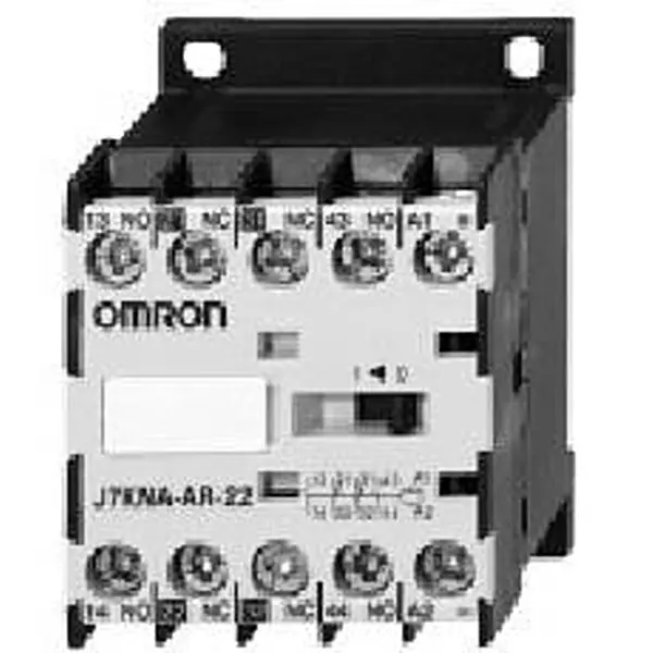 Omron Electromechanical Contactor 3 Form A (3PST-NO) 24 V DC 9 Amp DC Type, J7KNA-09-01 24D