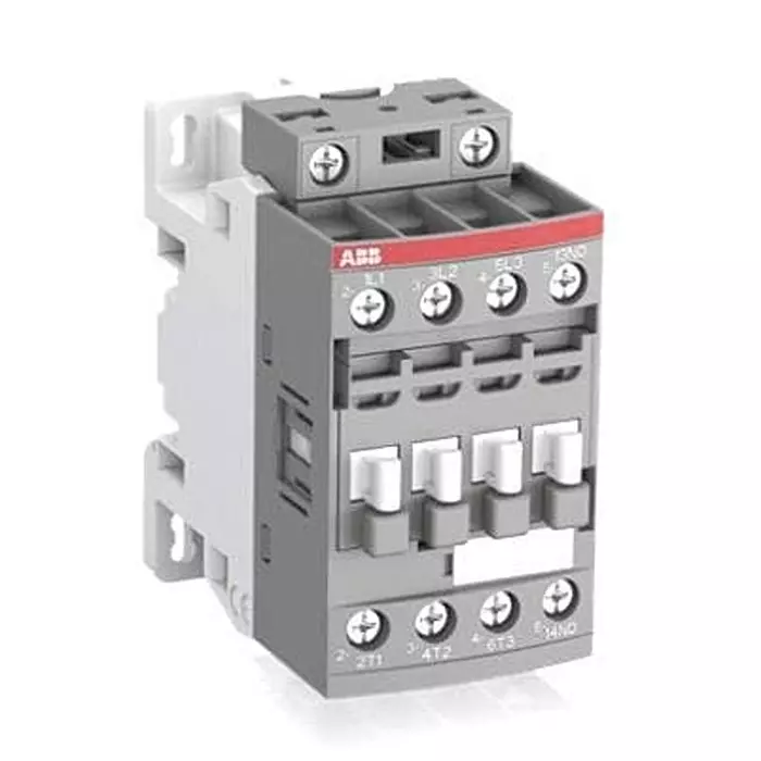 ABB AF Contactor AC/DC Type Coil 3 NO 24 V AC to 60 V AC, 20 V DC to 60 V DC 28 Amp, AF12-30-10-11