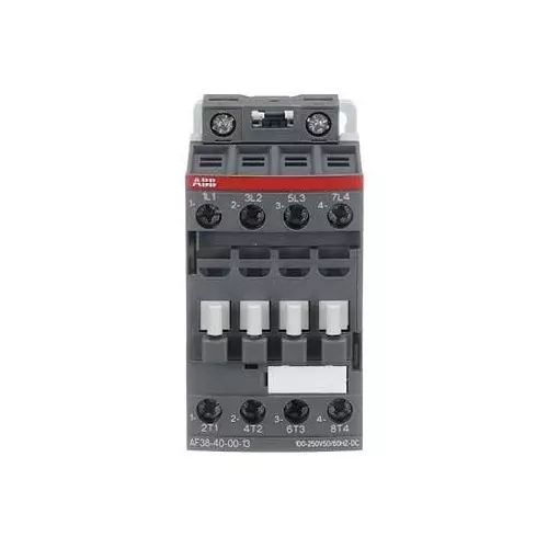 ABB AF Contactor 4 NO Relay Contact Form, AF38-40-00-13