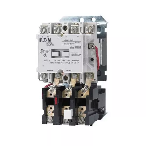 EATON Electromechanical Contactor AC Type Coil 1 NO, 1 NC 110 V AC to 120 V AC 27 Amp, A200M1CAC