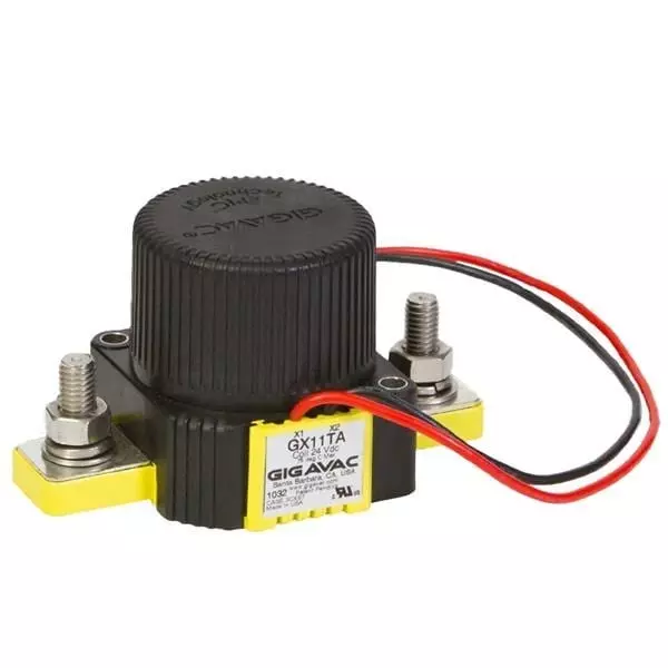 GIGAVAC Electromechanical Contactor DC Type Coil 1 Form X (SPST-NO-DM) 24 V DC 150 Amp, GX11TCC