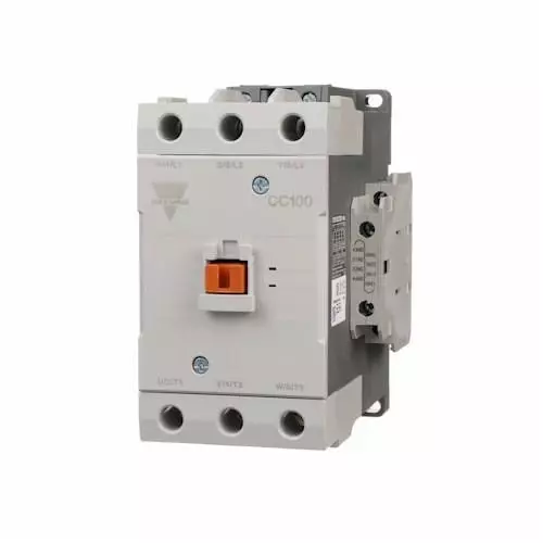 Carlo Gavazzi Electromechanical Contactor AC Type Coil 3 Form A (3PST-NO) 120 V 75 Amp, CC75SA120