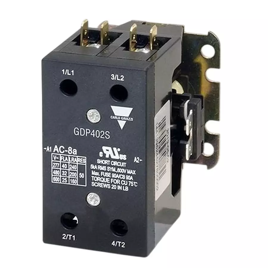 Carlo Gavazzi Electromechanical Contactor 220 V AC 40 Amp, GDP402S220V