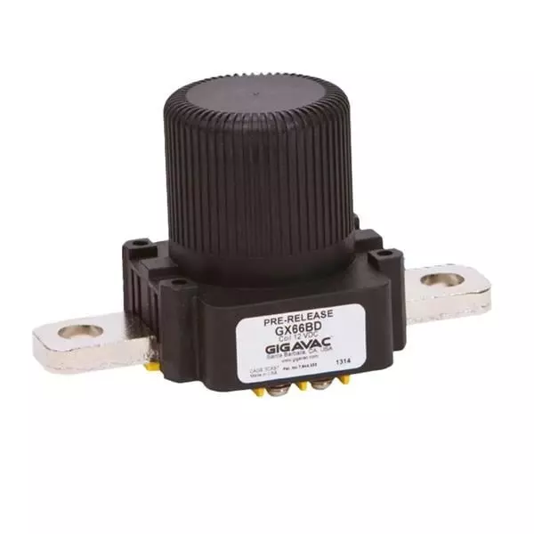 GIGAVAC Electromechanical Contactor DC Type Coil 1 Form X (SPST-NO-DM) 12 V DC 600 Amp, GX66BDB