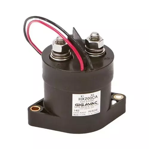 GIGAVAC Electromechanical Contactor DC Type Coil 1 Form X (SPST-NO-DM) 24 V DC 350 Amp, HX200CCB