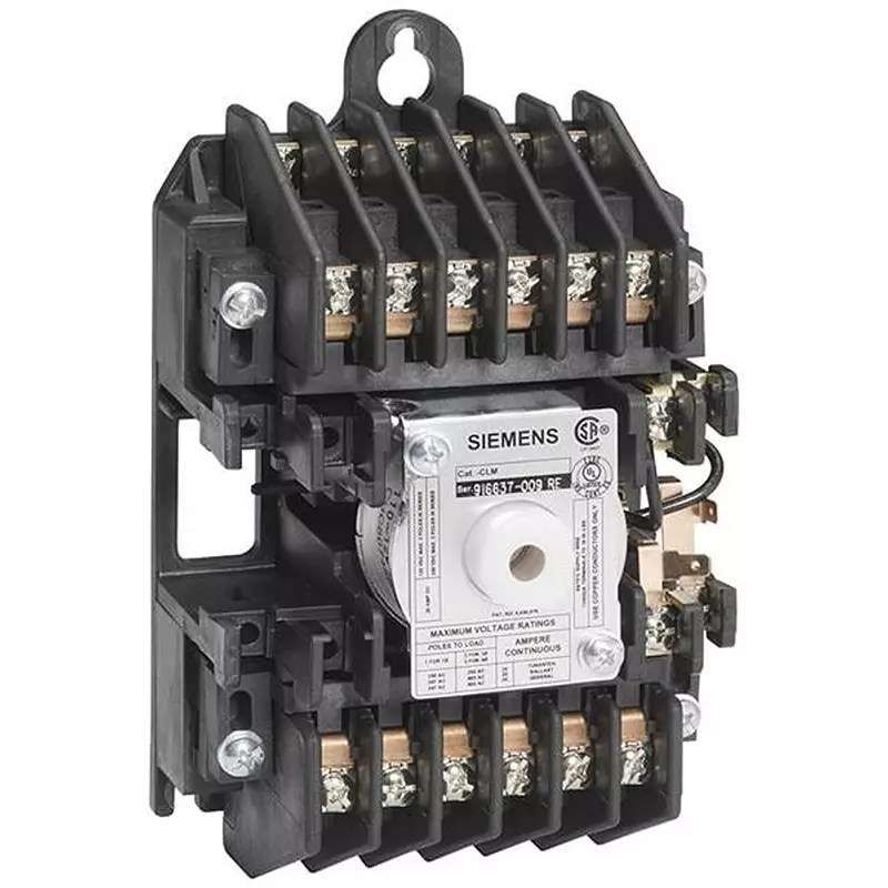 Siemens Electromechanical Contactor AC Type Coil 3 NO 277 V AC 20 Amp, CLM32071
