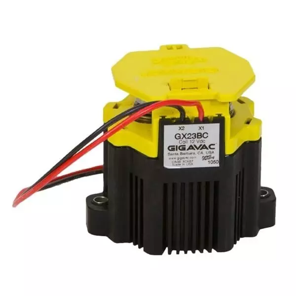 GIGAVAC Electromechanical Contactor DC Type Coil 1 Form X (SPST-NO-DM) 24 V DC 350 Amp, GX23CAB