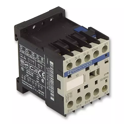 SCHNEIDER ELECTRIC Contactors CONTACTOR, 4KW, 110VAC, LC1K0910F7
