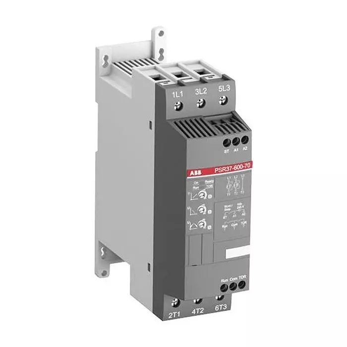 ABB Softstarter, 3-Ph, 37A, 22Kw, 208-600Vac, Psr37-600-70 - 37A