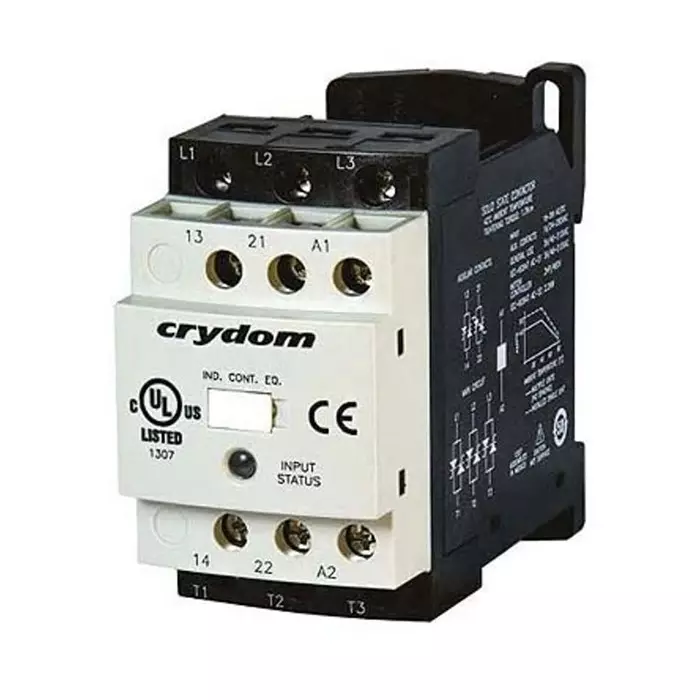 SENSATA/CRYDOM Solid State Contactor Crydom DRC 3-Pole 500 mA 480 V AC, DRC3P48D433R