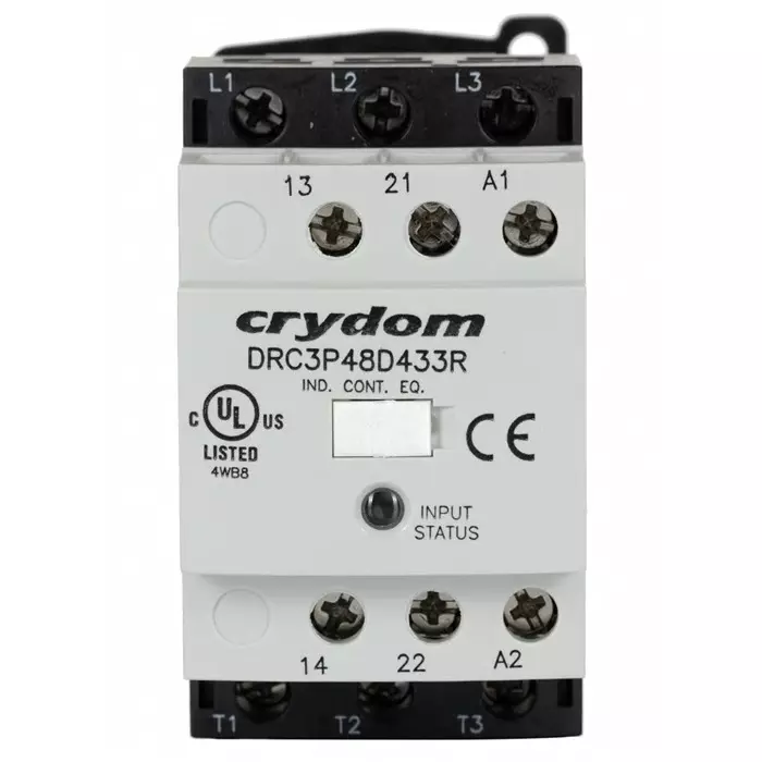 SENSATA/CRYDOM Solid State Contactor Crydom DRC 3-Pole 500 mA 480 V AC, DRC3P48D433R