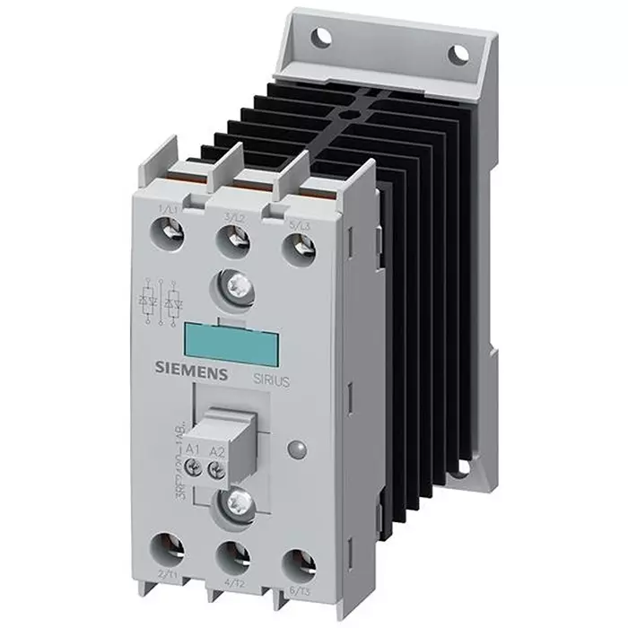 Siemens 3RF4 Solid State Contactor Chassis Mount 22 Amp 48 V AC to 600 V AC, 3RF24201AB45