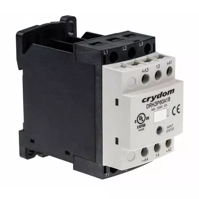 SENSATA/CRYDOM Solid State Contactor DRH 3-Pole, DRH3P60A18