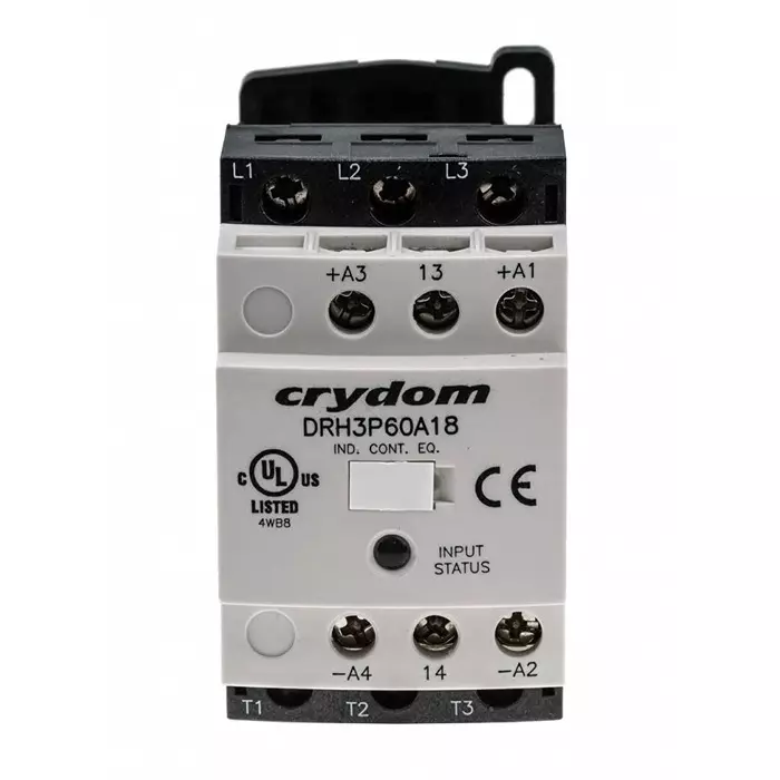 SENSATA/CRYDOM Solid State Contactor DRH 3-Pole, DRH3P60A18