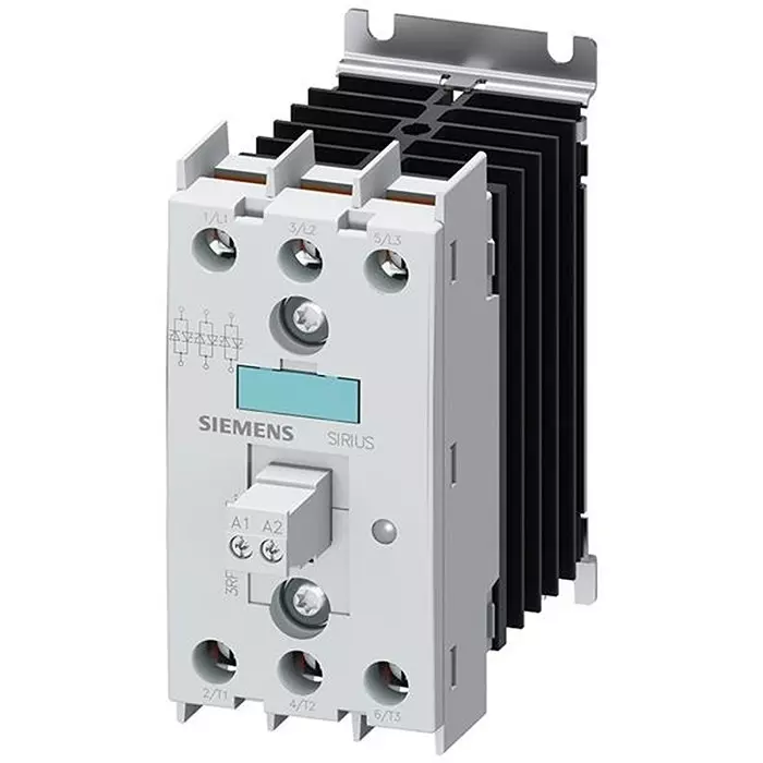Siemens 3RF4 Solid State Contactor Chassis Mount 10.5 Amp 48 V AC to 600 V AC, 3RF24101AC45