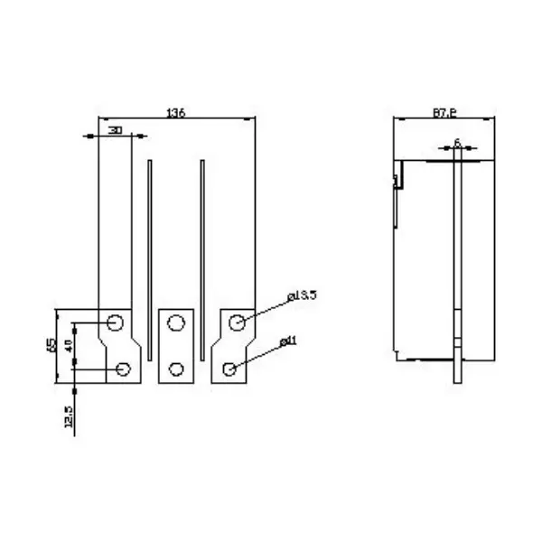 siemens-sentron-3va-series-3-pcs-spreader-links-broadened-design-accessory-with-in-built-phase-barriers-for-3-pole-3va13-14-400a-630a-mccb-3va9483-0qc50