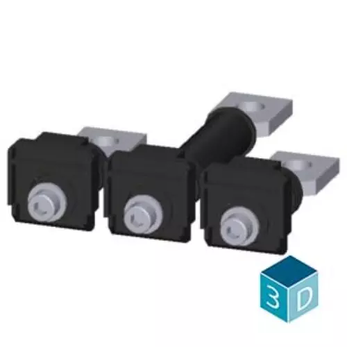 siemens-sentron-3va-series-3-pcs-rear-terminal-set-flat-design-accessory-for-3-pole-3va13-14-400a-630a-mccb-3va9403-0qe00